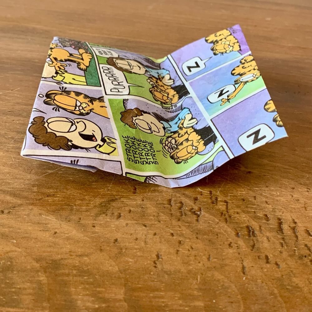 Garfield the Cat Paper Mache Women's Bracelet Cartoon Strip Stretch Band Vintage - Picture 6 of 9